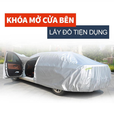 [INNOVA - LOẠI VẢI DÙ] Bạt trùm xe ô tô 7 chỗ innova vải dù oxford cao cấp , áo bạt phủ trùm che kín che nắng, che mưa