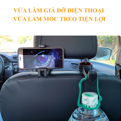 Móc treo đồ ô tô, móc gài ghế sau tiện lợi
