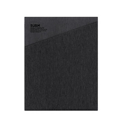 Túi lưu trữ BUBM Tương thích với IPAD Bảo vệ Fluff đơn giản Chống mài mòn Vải chất lượng cao Xám nhạt