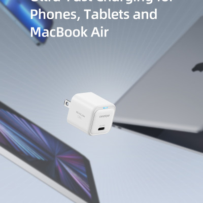 Củ Sạc Nhanh Innostyle MiniCube Gan II 33W PD/QC3.0 & PPS for iPhone/Macbook/Samsung/Tablet IC33PD - Hàng chính hãng