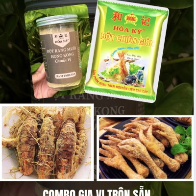 Bột rang muối HongKong 300gr gia vị trộn sẵn Hoà Ký