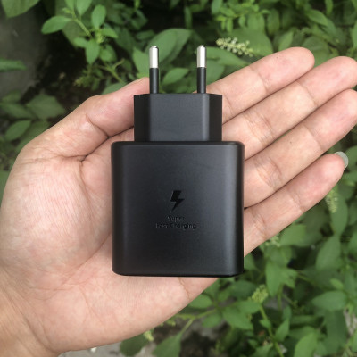 Bộ dây & củ sạc nhanh Samsung 45W Type-C cho Galaxy Note10 Plus, S20 Ultra và các dòng điện thoại khác – Hàng Chính hãng