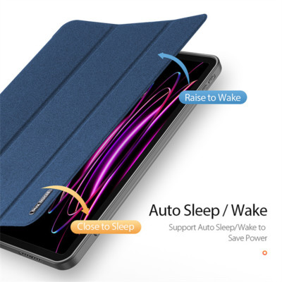 Bao Da Dành Cho iPad Pro 11 inch 2020/ 2021/ 2022 Dux Ducis Domo Series Có Khe Cắm Bút, Tự Động Tắt Mở - HÀNG CHÍNH HÃNG