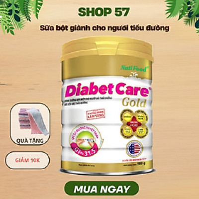 Sữa Bột Nutifood Diabet Care Gold 900g – Hỗ Trợ Kiểm Soát Đường Huyết Cho Người Tiểu Đường
