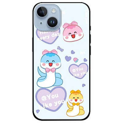 Ốp lưng dành cho Iphone 15 - 15 Plus - 15 Pro - 15 Pro Max - Bé Na Dễ Thương - Hàng Chính Hãng