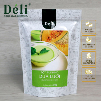 Pudding dưa lưới Déli - Túi 1Kg