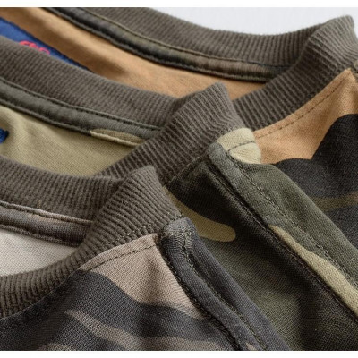 Áo thun cổ tròn phong cách Retro_dã ngoại