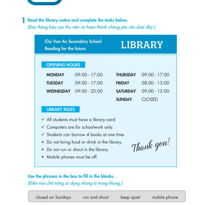 Kỹ Năng Đọc Hiểu Tiếng Anh Lớp 6