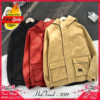 ÁO KHOÁC KAKI Hộp Logo M210 Chống Nắng