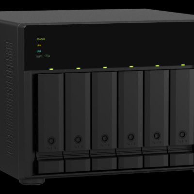 Thiết bị lưu trữ Nas QNAP, Model: TS-673A-8G - Hàng chính hãng