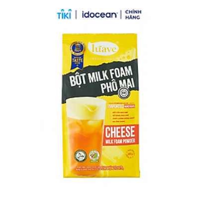 Bột Milk Foam Phô Mai - LÚAVE - 0.5kg