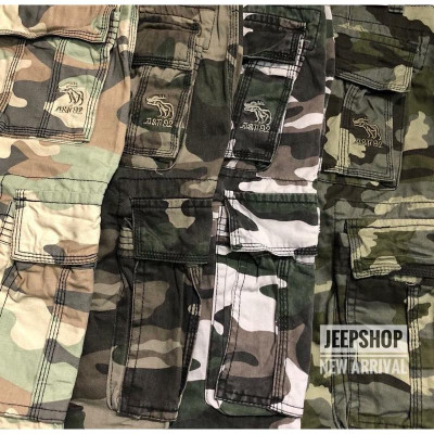 Quần ngắn_short kaki túi hộp dã ngoại_du lịch