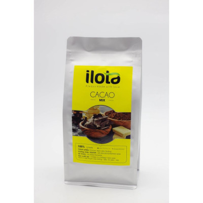 Cacao sữa 3in1 hoà tan Ca cao mix nguyên liệu pha chế uống liền kiểu milo ILOTA gói 1000gr