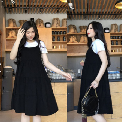 Đầm bầu babydoll liền áo AZ0303