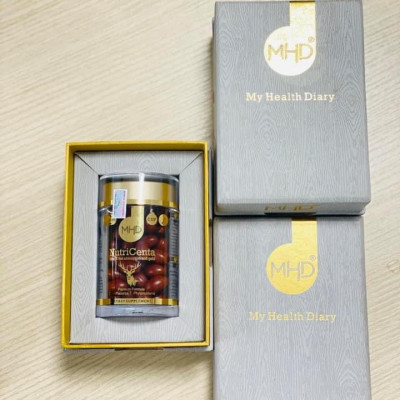 Viên uống sức khỏe nhau thai hưu NUTRICENTA DAMODE lọ 60 viên