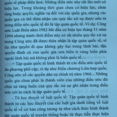 Hướng dẫn môn học công pháp quốc tế (tái bản năm 2023)