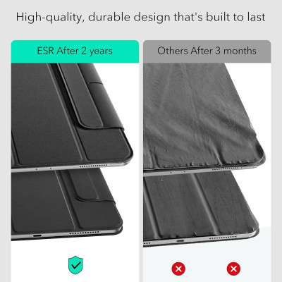 Bao Da dành cho iPad Pro 11 inch / iPad Pro 13 inch 2024 ESR Rebound Magnetic Case - Hàng Chính Hãng
