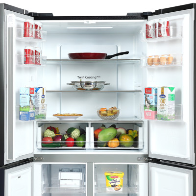 Tủ lạnh Samsung Multidoor 488L RF48A4000B4 - Hàng chính hãng - Giao toàn quốc