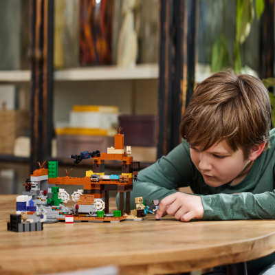 Đồ Chơi Lắp Ráp Hầm Mỏ Vùng Hoang Mạc LEGO MINECRAFT 21263 (538 chi tiết)