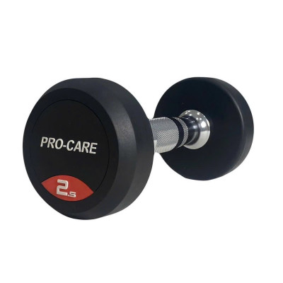 Tạ Tay Dumbbells Cao Su Lõi Sắt Pro-Care Đài Loan - Các Mức Tạ 2.5Kg, 5Kg, 7.5Kg, 10Kg (1 Cái)