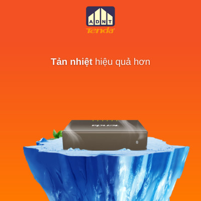 Bộ chia mạng 5 cổng tốc độ 1000Mbps Switch TEG1005D Tenda hàng chính hãng