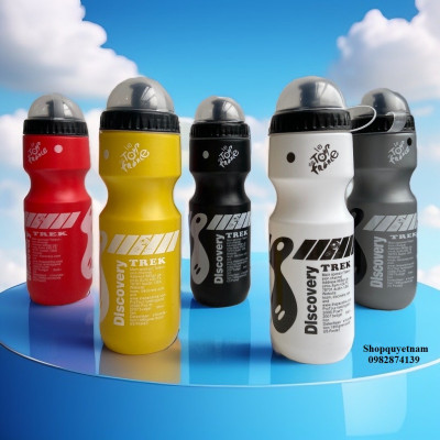 Bình nước xe đạp thể thao cao cấp và gọng bình, dung tích 750ml