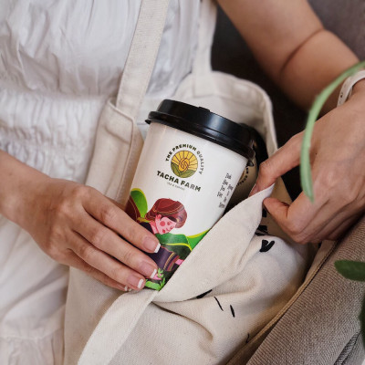 HỒNG TRÀ SỮA NƯỚNG TỰ PHA TACHA FARM