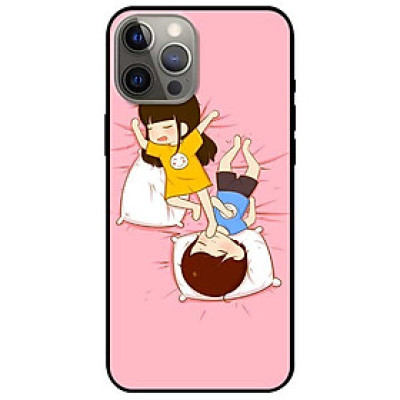 Ốp lưng dành cho Iphone 12 - Iphone 12 Pro - Iphone 12 Pro Max mẫu Couple Ngủ