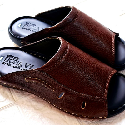 DÉP NAM DA BÒ THẬT 100%, HÀNG CÔNG TY XUẤT KHẨU