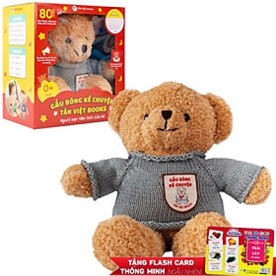 Gấu Bông Kể Chuyện - Người Bạn Tâm Tình Của Bé - Tân Việt