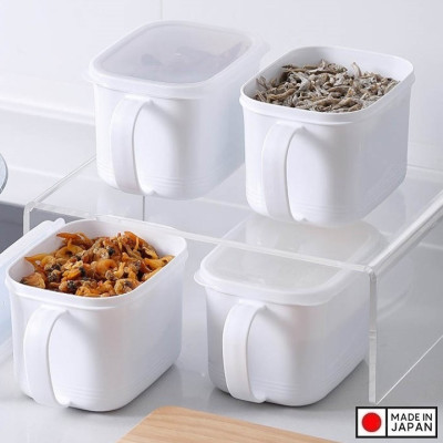 Hộp thực phẩm nắp mềm có tay cầm - Hàng nội địa Nhật Bản