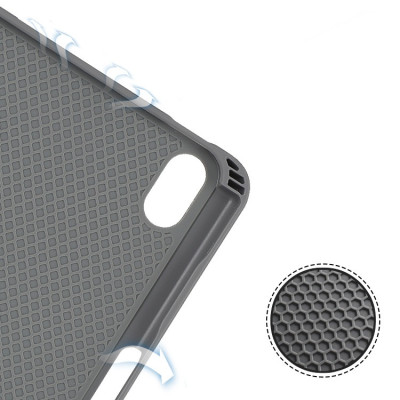 Case bao da chống sốc canvas cho iPad Air 6 13inch M2 2024 hiệu Mutural Yashi Series trang bị ngăn đựng bút, thiết kế tản nhiệt, hỗ trợ smartsleep - hàng nhập khẩu