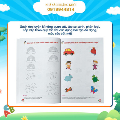 Sách - Toán Tư Duy Cho Trẻ Từ 3-4 Tuổi