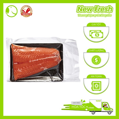 Cá Hồi Nauy Tươi Fillet Không Xương Phần Đuôi - Túi 1Kg