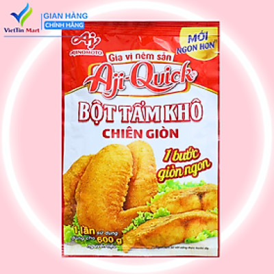 Bột tẩm khô chiên giòn Aji Quick gói 42 g