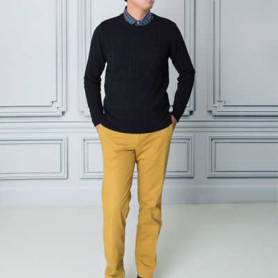 Áo Len Nam Aligro Dài Tay Aligro ALEND027 - Đen