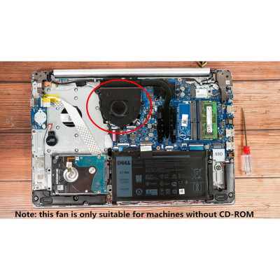 【 Ready stock 】Laptop Cpu Cooler Fan For Dell Inspiron 5593 15-5575 15-5570 Cpu Cooling Fan CN-07MCD0