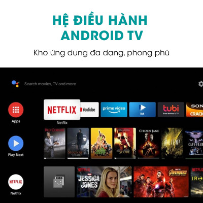 Android Tivi LED Hisense 43 inch 43A4N trợ lý ảo Google Voice Control, bảo hành 2 năm - HÀNG CHÍNH HÃNG