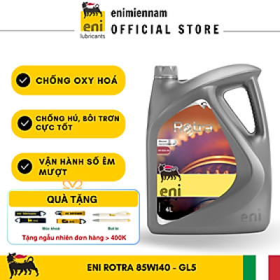 Nhớt láp / Nhớt hộp số eni 85W140 4L (Nhập khẩu Ý)