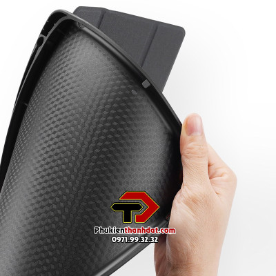 Bao da chống sốc cho iPad 10.2 2021 (iPad Gen 9) chính hãng Dux Ducis Domo có ngăn để bút -  Hàng chính hãng