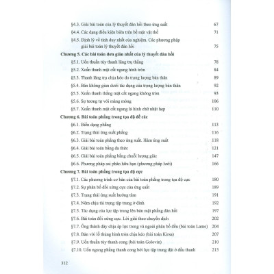 Sách - Lý Thuyết Đàn Hồi - NXB Xây Dựng