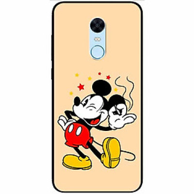 Ốp lưng dành cho Xiaomi Redmi Note 5 ( Redmi 5 Plus ) mẫu Chú Chuột Ngôi Sao