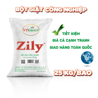 Bột giặt công nghiệp Zily 25kg/bao
