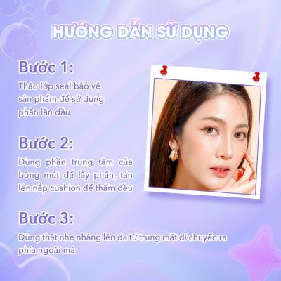 Phấn Nước myKella Che Phủ Khuyết Điểm, Dưỡng Da Mềm Mịn - PERFECTION CUSHION 15g