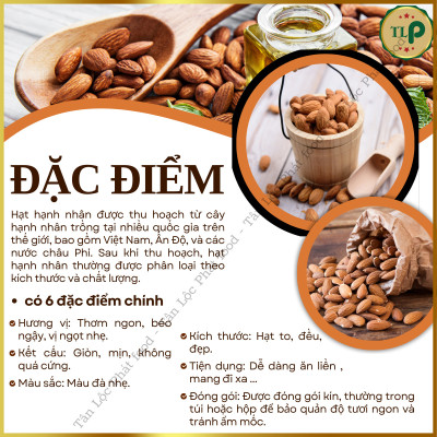 HẠT HẠNH NHÂN RANG BƠ TÂN LỘC PHÁT