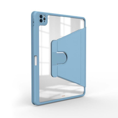 Bao da Wiwu Waltz Rotative Case Dành cho Ipad Thiết kế Xoay 360 Độ, Có Khe Gắn Bút, Thiết Kế Lưng Nhựa Cứng Cáp - Hàng Chính Hãng 