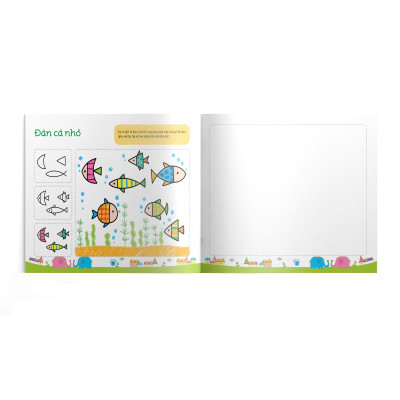 Bé Làm Họa Sĩ - Những Nét Vẽ Đầu Tiên (4 - 5 Tuổi) - Bìa Xanh