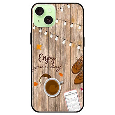 Ốp lưng dành cho Iphone 15 - Iphone 15 Plus - Iphone 15 Pro - Iphone 15 Pro Max - Ly Cà Phê Enjoy - Hàng Chính Hãng