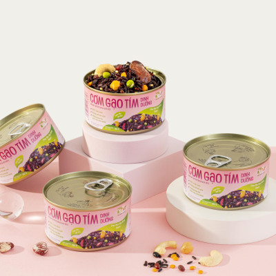 Cơm gạo tím dinh dưỡng ăn liền TÂM MINH FOODS