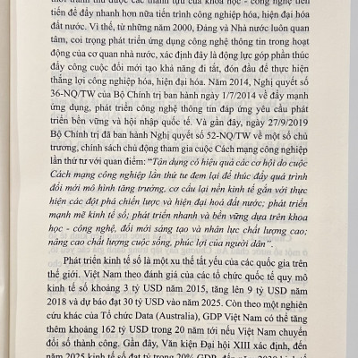 Sách - Quản Trị Nhà Nước Trong Nền Kinh Tế Số Ở Một Số Nước Châu Âu